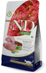 N&D Cat GF Quinoa Weight Management Lamb Adult